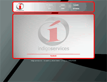 Tablet Screenshot of indigoservices.com